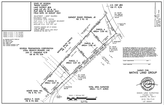 FInney Estates Survey